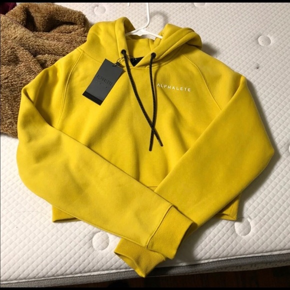 Alphalete Yellow Hoodie - Picture 1 of 1